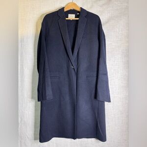 Vince Dark Blue Women's Blazer Coat
